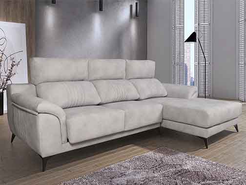 Sofa chaiselongue CLOE - Comodos Almería - Sofás baratos